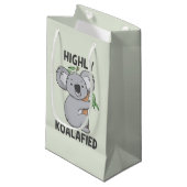 Petit Sac Cadeau Koala hautement Koalafied (Devant Angle)