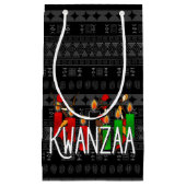 Petit Sac Cadeau Kwanzaa Dancers and Unity Cup Africain-Américain (Devant)