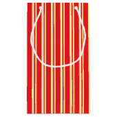 Petit Sac Cadeau La cuisson jaune blanche rouge d'échange de (Dos)