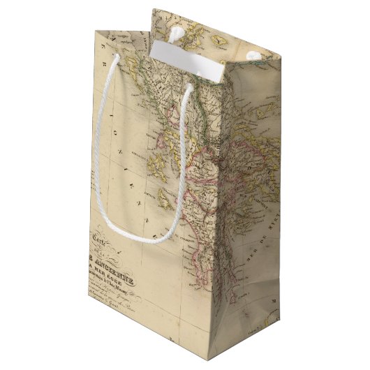 Petit Sac Cadeau La Grèce antique 3 (Dos Angle)