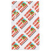 Petit Sac Cadeau La Guyane selon Macron est une île (Dos)