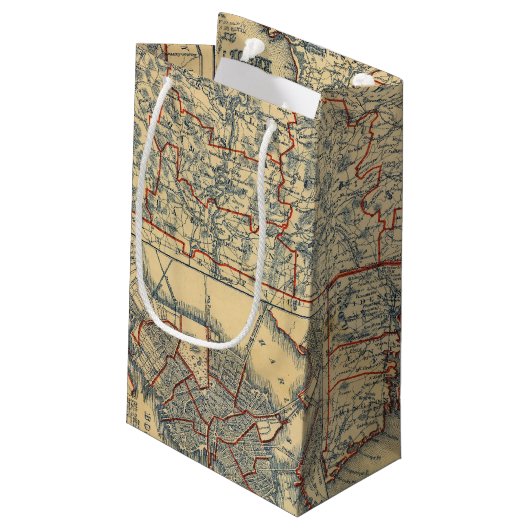 Petit Sac Cadeau La masse, RI (Dos Angle)