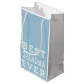 Petit Sac Cadeau La meilleure grand-maman jamais (Dos Angle)