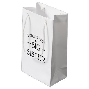 Petit Sac Cadeau La meilleure grande soeur du monde