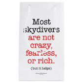 Petit Sac Cadeau La plupart des Skyplongeurs (Devant)