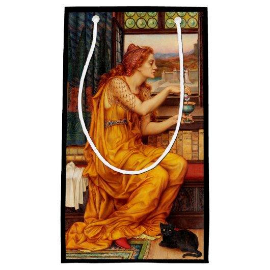 Petit Sac Cadeau La Potion d'Amour - Peinture Evelyn De Morgan (Devant)