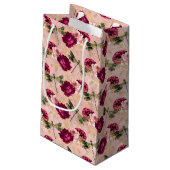 Petit Sac Cadeau La série Rose et libellule (Conception 4) (Dos Angle)