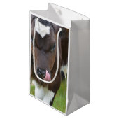 Petit Sac Cadeau La vache lèchent (Devant Angle)