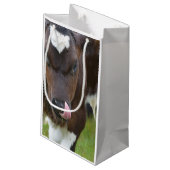 Petit Sac Cadeau La vache lèchent (Dos Angle)
