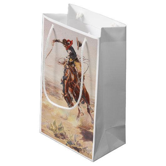 Petit Sac Cadeau La vie de cowboy de PIÈCE EN T (Dos Angle)