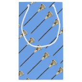 Petit Sac Cadeau Lacrosse Team Light Blue (Dos)