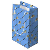 Petit Sac Cadeau Lacrosse Team Light Blue (Devant Angle)