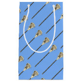 Petit Sac Cadeau Lacrosse Team Light Blue (Devant)