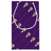 Petit Sac Cadeau Lacrosse Team Purple (Dos)