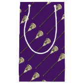 Petit Sac Cadeau Lacrosse Team Purple (Devant)