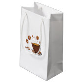 Petit Sac Cadeau L'amour du café (Dos Angle)