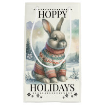 Lapin de Noël Joyeuses Fêtes