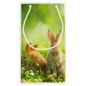 Petit Sac Cadeau Lapins de Pâques (Dos)