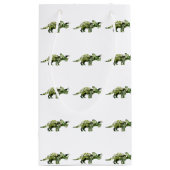 Petit Sac Cadeau L'art plante de Dinosaur (Dos)