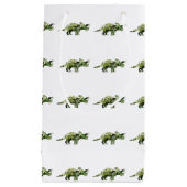 Petit Sac Cadeau L'art plante de Dinosaur (Devant)