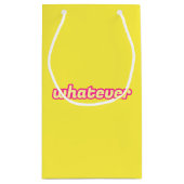 Petit Sac Cadeau L'Art "Quoi Que Ce Soit" (Dos)