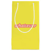 Petit Sac Cadeau L'Art "Quoi Que Ce Soit" (Devant)