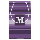 Petit Sac Cadeau Lavande monogramme (Dos)