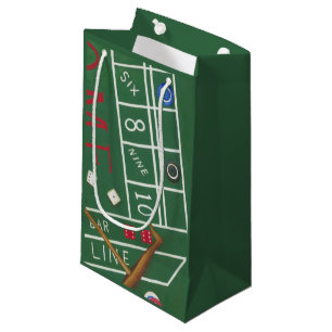 Petit Sac Cadeau Le casino chie le Tableau avec des puces et des