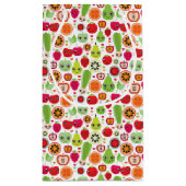 Petit Sac Cadeau le fruit badine la pomme d'illustration (Dos)