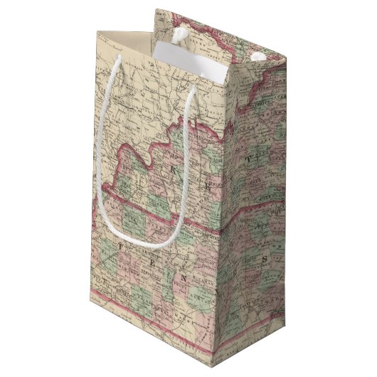 Petit Sac Cadeau Le Kentucky et le Tennessee (Dos Angle)