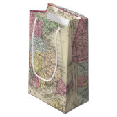 Petit Sac Cadeau Le Massachusetts et Île de Rhode 2 (Devant Angle)