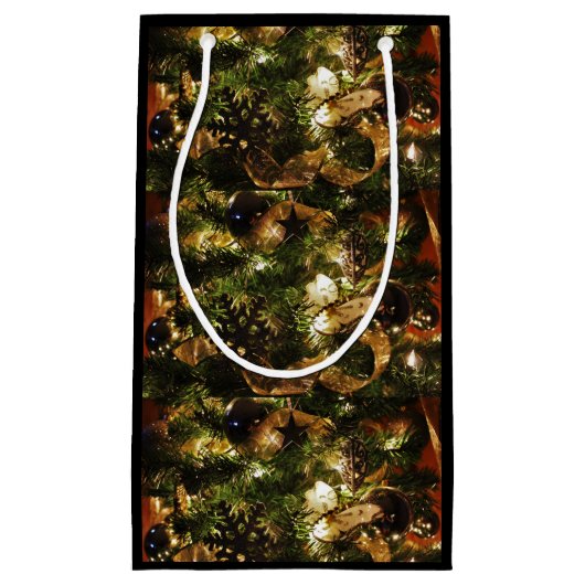 Petit Sac Cadeau Le papillon de Noël (Devant)