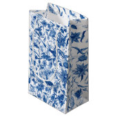Petit Sac Cadeau Le paradis bleu (Devant Angle)