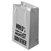 Petit Sac Cadeau Le plus grand parrain du monde (Dos Angle)