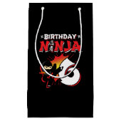 Petit Sac Cadeau Le poison de la fête de Ninja (Devant)