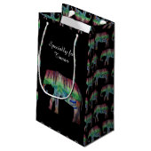 Petit Sac Cadeau Le rêve des éléphants (Dos Angle)