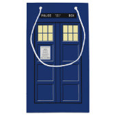 Petit Sac Cadeau Le Royaume-Uni - cabine téléphonique publique de (Dos)