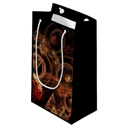 Petit Sac Cadeau Le son de la musique Art Abstrait (Devant Angle)