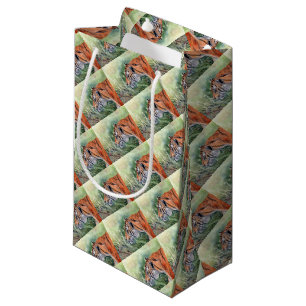 Petit Sac Cadeau Le tigre dans la jungle