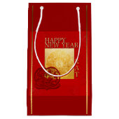 Petit Sac Cadeau Le zodiaque signe l'année chinoise 2020 SGB de rat (Devant)