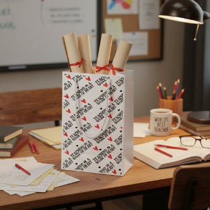 Petit Sac Cadeau L'enseignement est un travail de coeur