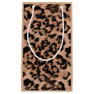Petit Sac Cadeau Leopard - Imprimé animal