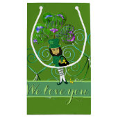 Petit Sac Cadeau Leprechaun St. Patrick's Day (Dos)