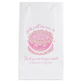 Petit Sac Cadeau Les filles veulent juste être un garçon rose 1er a (Devant)