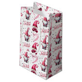 Petit Sac Cadeau Les Gnomes de Saint-Valentin (Dos Angle)