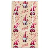 Petit Sac Cadeau Les Gnomes de Saint-Valentin (Devant)