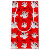 Petit Sac Cadeau Les mignons fantômes d'Halloween (Devant)