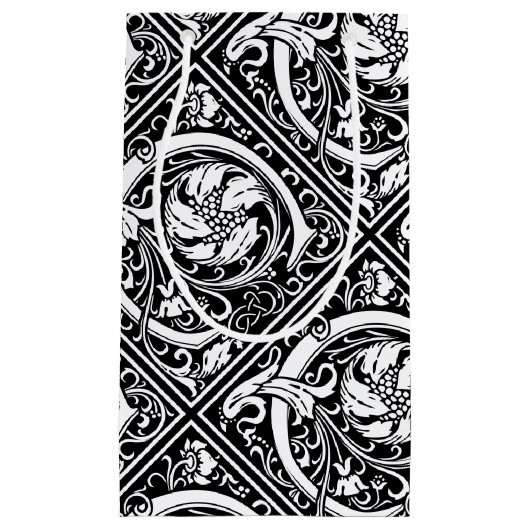 Petit Sac Cadeau Lettre C Monogramme médiéval Art Nouveau (Devant)