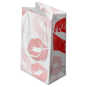 Petit Sac Cadeau Lèvres de rouge à lèvres (Dos Angle)