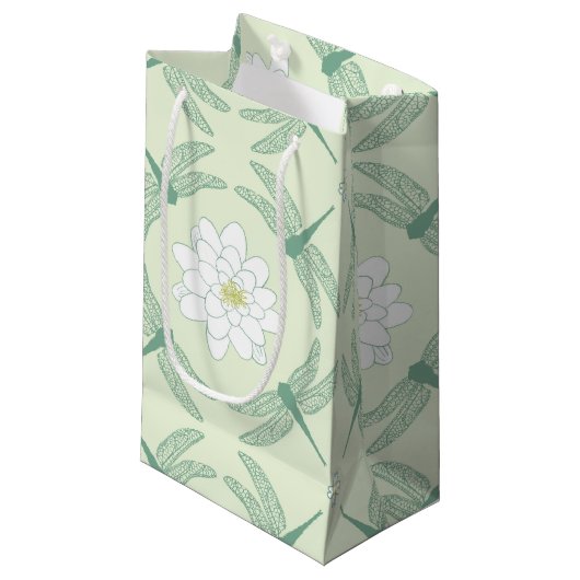 Petit Sac Cadeau Libellule (Devant Angle)